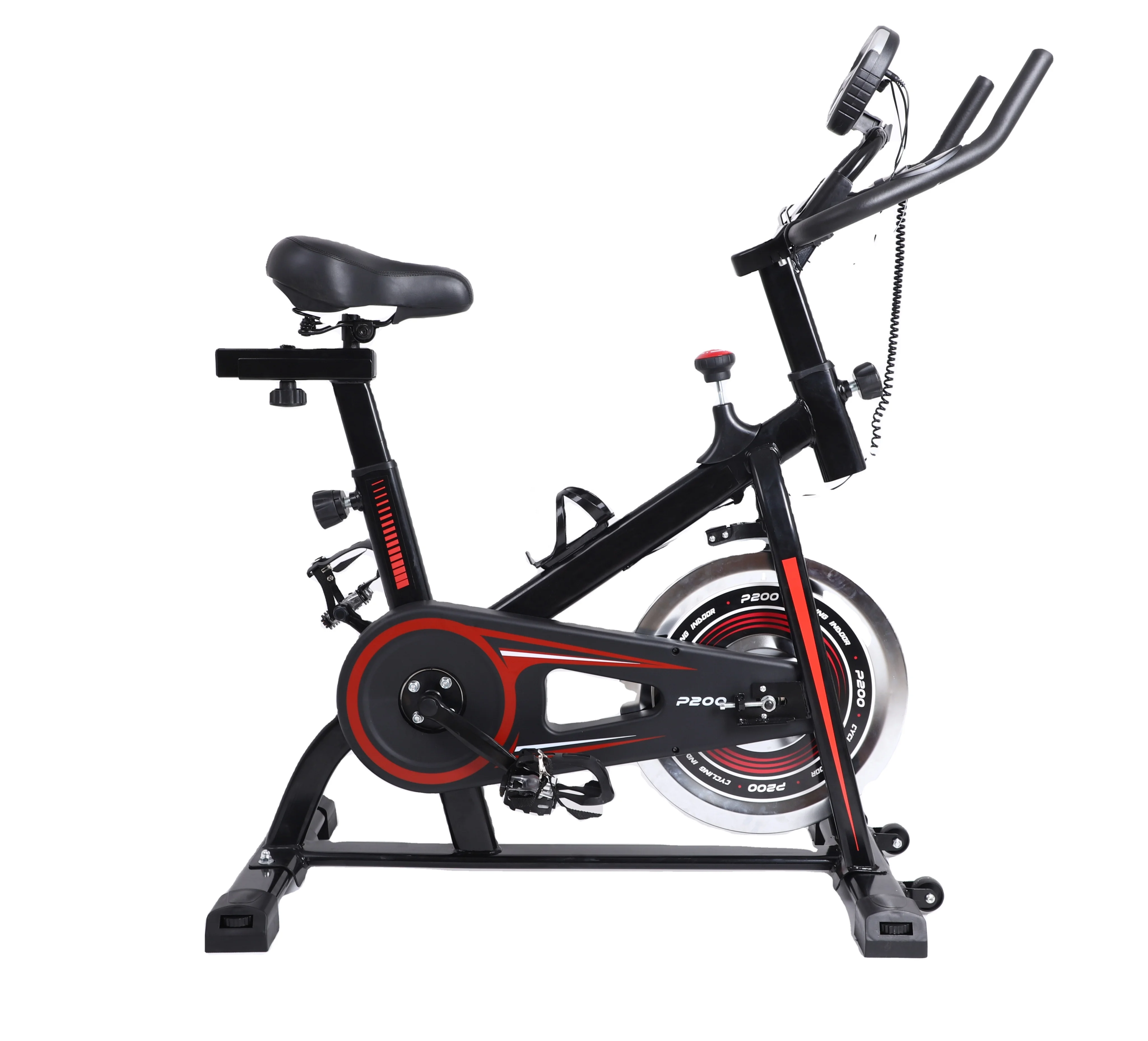 Indoor Fitness Sport Equipment Commercial Steel Exercise Bike Brake System for Home and Gym Use