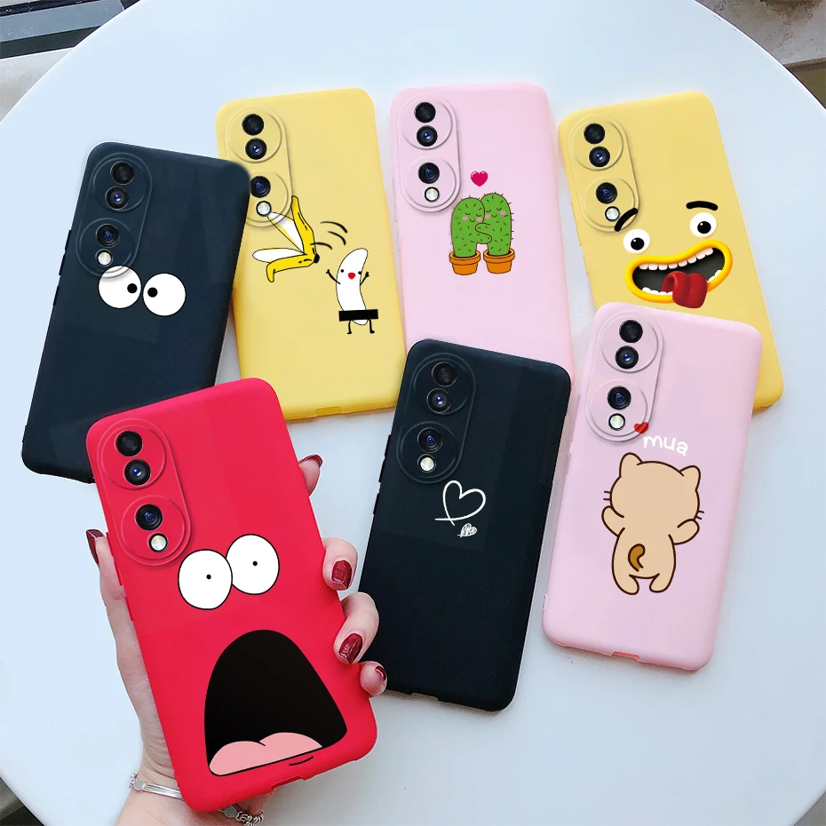 Cute Cartoon Silicone Soft Bumper Case - Enhanced Back Cover