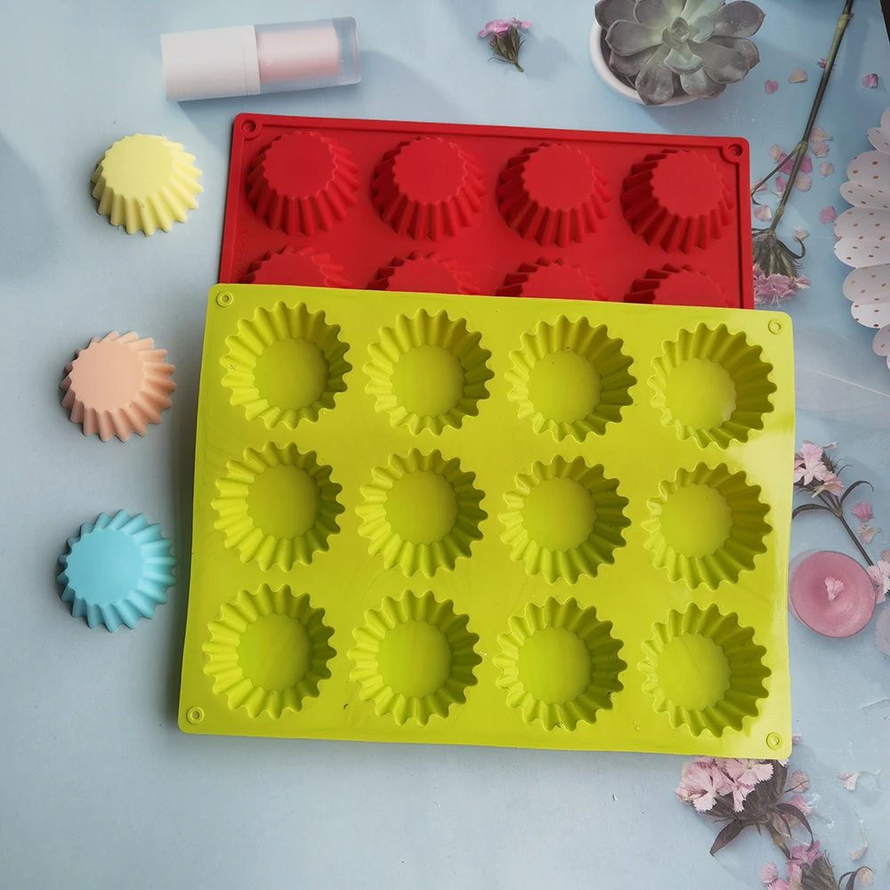 

Mafen Cup Cake Silicone Mold 3D Mousse Handmade Soap Cake Jelly Egg Tart Bread Mold Baking Tool