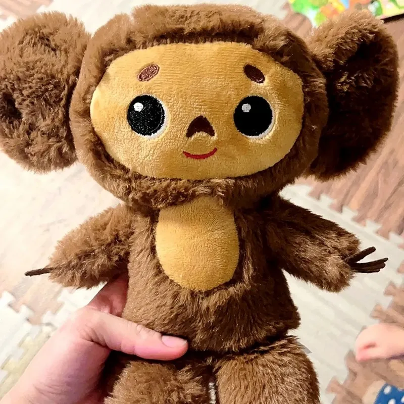 

Russia Anime Dolls Cheburashka Plush Toy Big Eyes Monkey Cartoon Baby Kid Sleep Appease Soft Stuffed Animal Children Toys Gifts