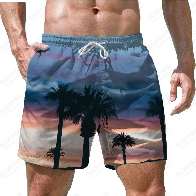 Рисунок 6 - Забавные Гавайские пляжные шорты 2023
