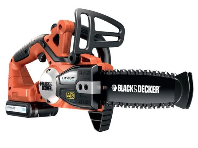 BLACK + DECKER GKC1820L20-QW-18V chainsaw with 2Ah lithium battery