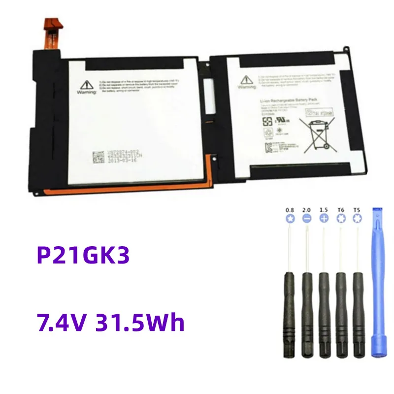Nova bateria do portátil p21gk3 para samsung