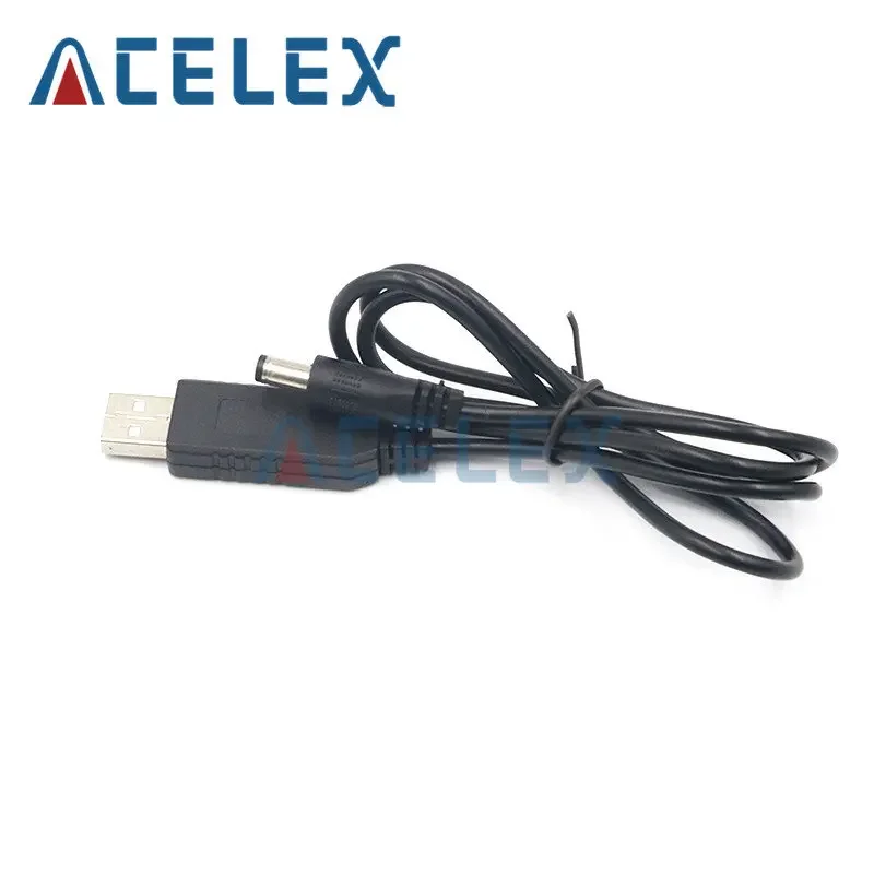 Usb Power Boost Line Dc 5v To Dc 9v / 12v Step Up Module Usb Converter Adapter Cable 2.1x5.5mm Plug