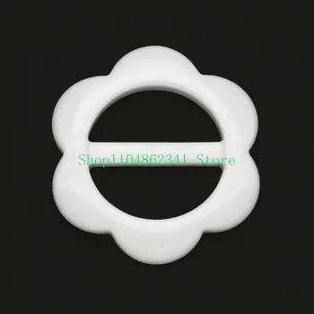 5asd Durable and Non-deformable Resin Belt Buckle Circle Belt Neckerchief Buckles for Everyday, Business, and Party Wear