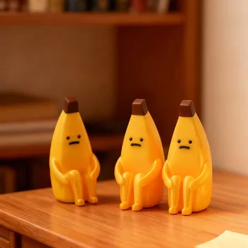 3D Anxious Banana Figurine 1