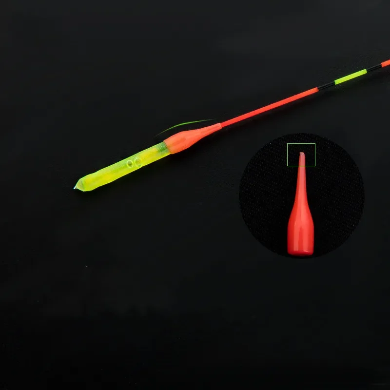 10pcs Fluorescent Fishing Float Lights Dark Glow Stick Float