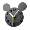 Cartoon Disney Mickey Mouse 3D Wall Clock Wall Stickers Creative Wall Clocks Removable Art Home Decor Living Room Quartz Needle 1