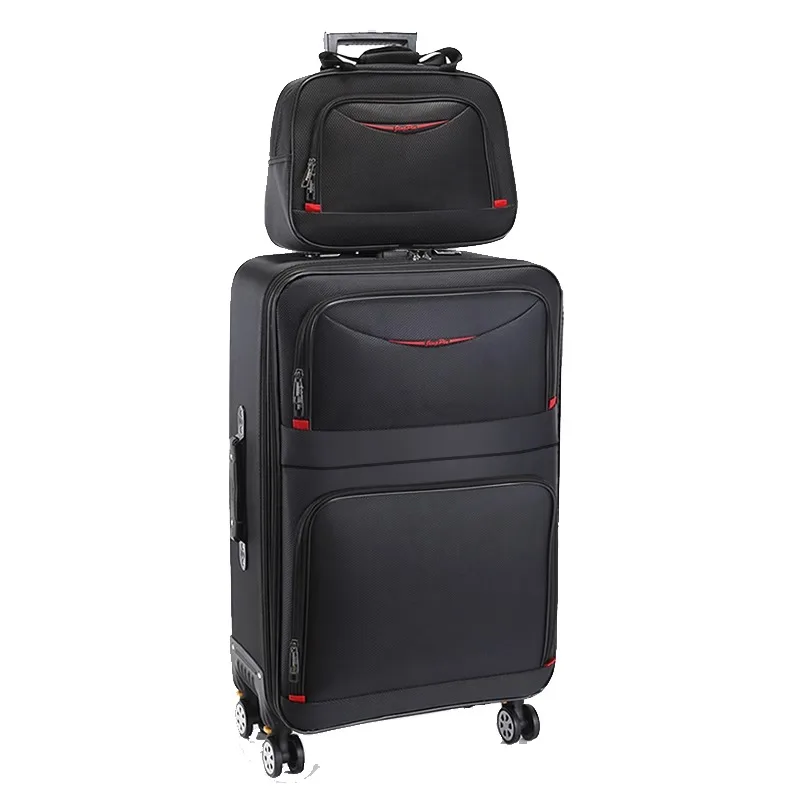 

Luggage Set Large Capacity 28 Inch Student 24" Trolley Case Waterproof Detachable Wheel Oxford Cloth Combination Lock Suitcase