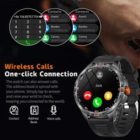 T-Rex 3 Military 1000mAh Battery Smart Watch Adult Men Compass Bluetooth Call AMOLED Screen Heart Rate Waterproof SmartWatches - Image 5