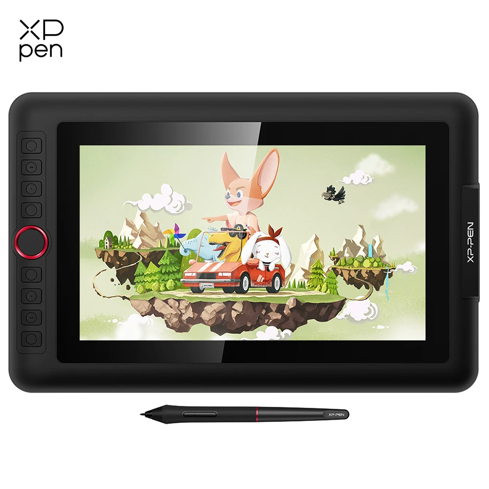 XPPen 아티스트 12 프로 11.6 인치 펜 디스플레이, 그래픽 디지털 드로잉 태블릿 모니터, 애니메이션 아트, 3D 모델링, 온라인 교육