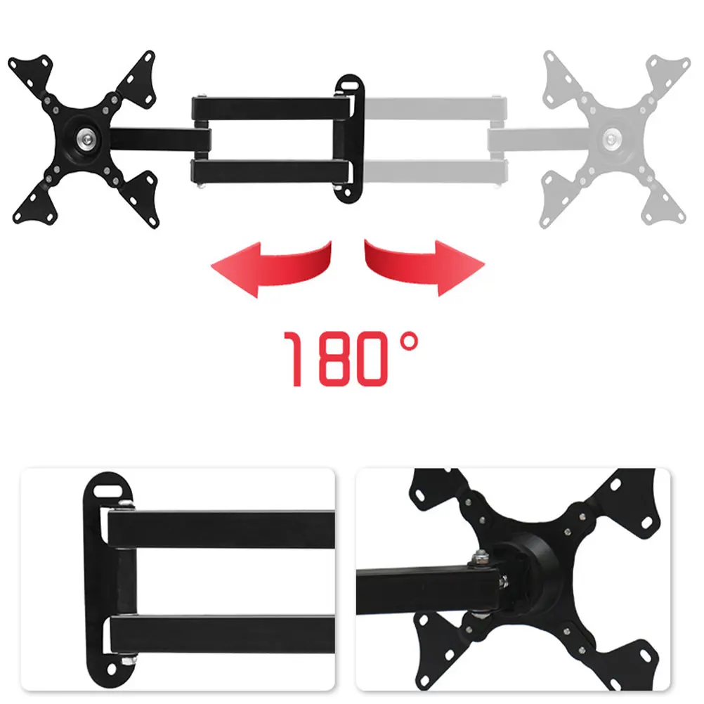 Universal Mount Bracket Monitor Rotation Bracket Stand Rotation ...