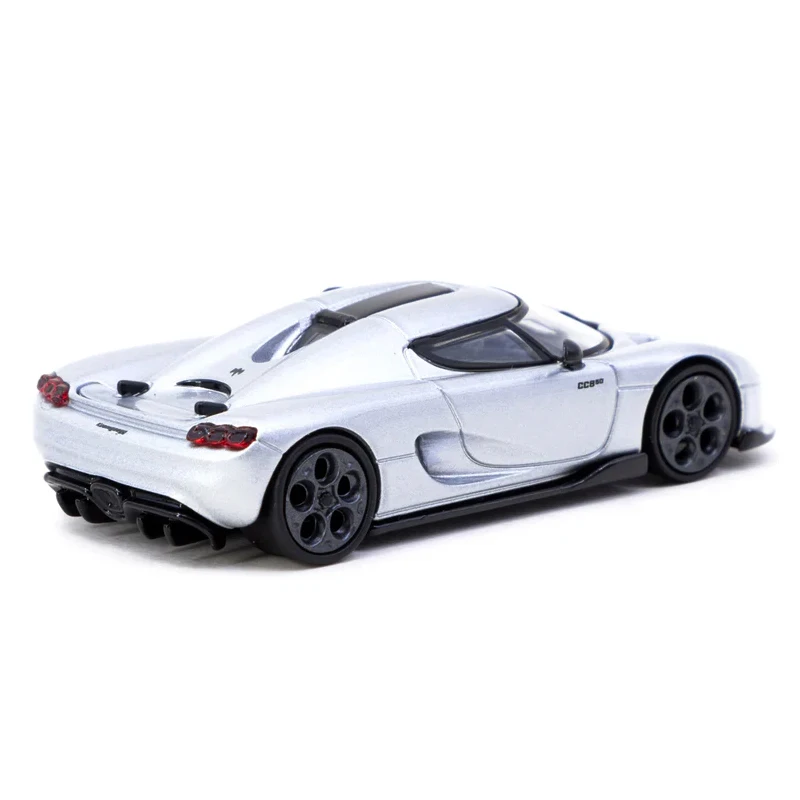 Tarmac Works 1:64 TW CC850 Silver chase alloy car model
