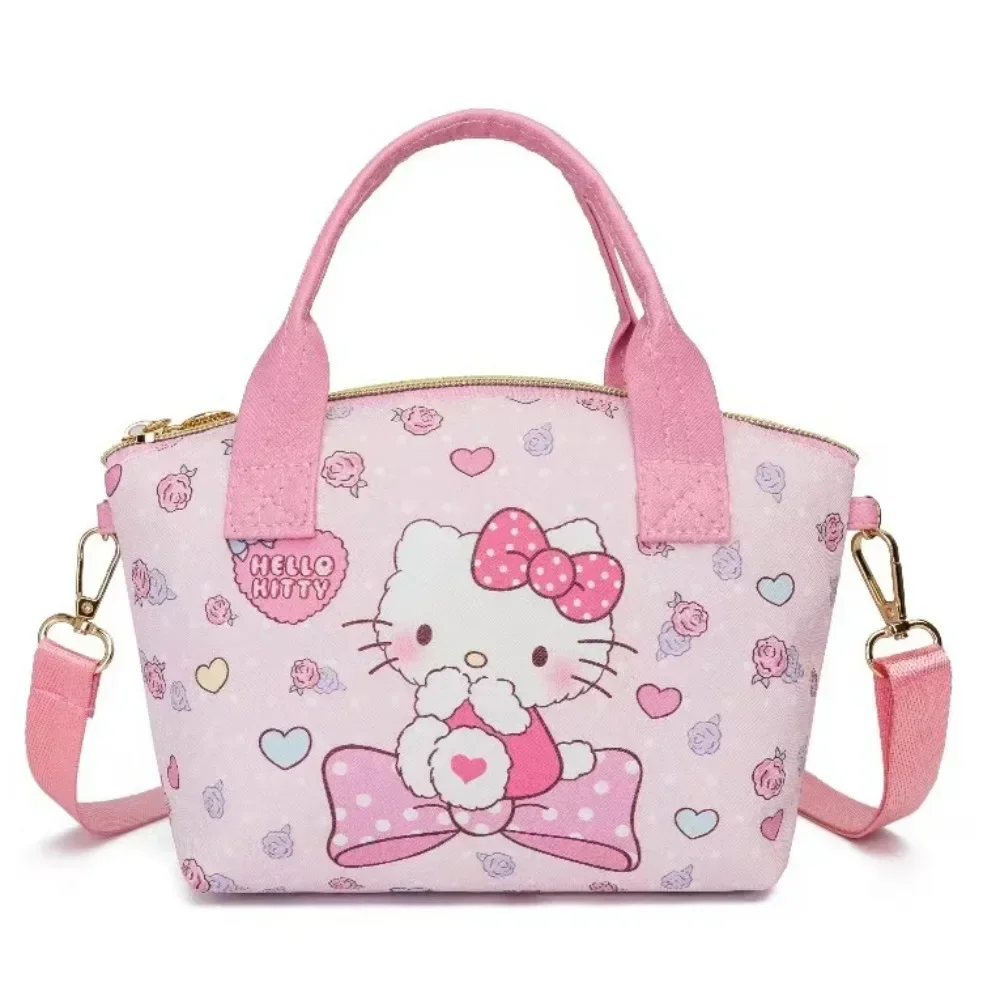 Miniso Sanrio Kuromi Cute Cartoon Crossbody Cosmetic Bag, PU Leather Zipper Handbag, Perfect Shoulder Bag For Daily Use 1pc sanrio kuromi series hair clip cute cartoon plush hair claw clip kawaii hairpin back head hair accessories