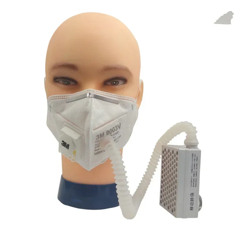 

Mobile Lung Air Purifier Pollen Haze Removal Breathable Electric Supply Bao Active Respirator 3M