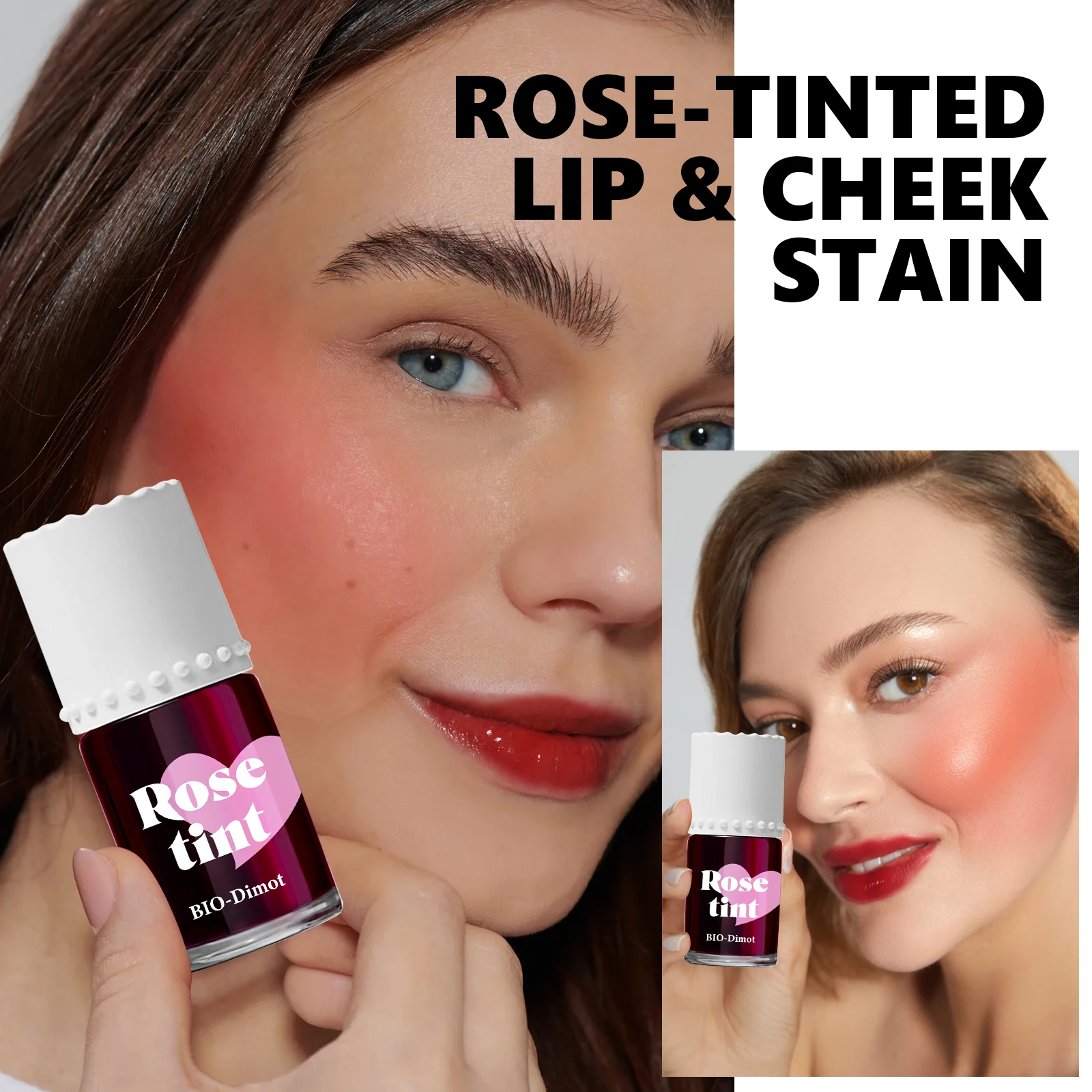 10ml Rose Tint Dual-Purpose Lip & Cheek Stain