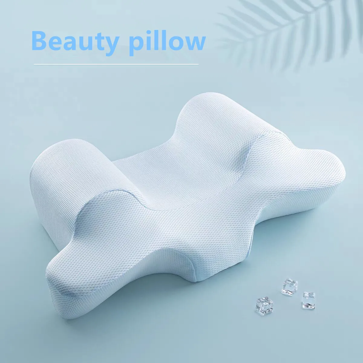 

Sleeping Beauty Pillow Anti-Wrinkle Neck Protection Sleep Memory Foam Pillow Comfortable Soft Skin Care Bedding Cool Face Pillow