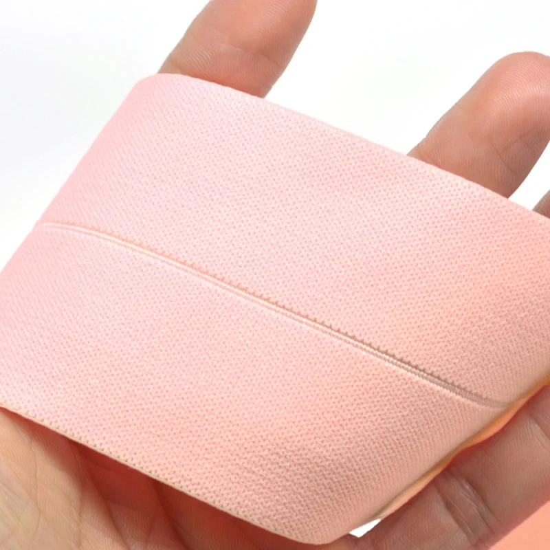 6cm Soft Solid Color Elastics Rope Rubber Bands Folding Foldable For DIY Waistband Skirt Sewing Material Clothing Accessories