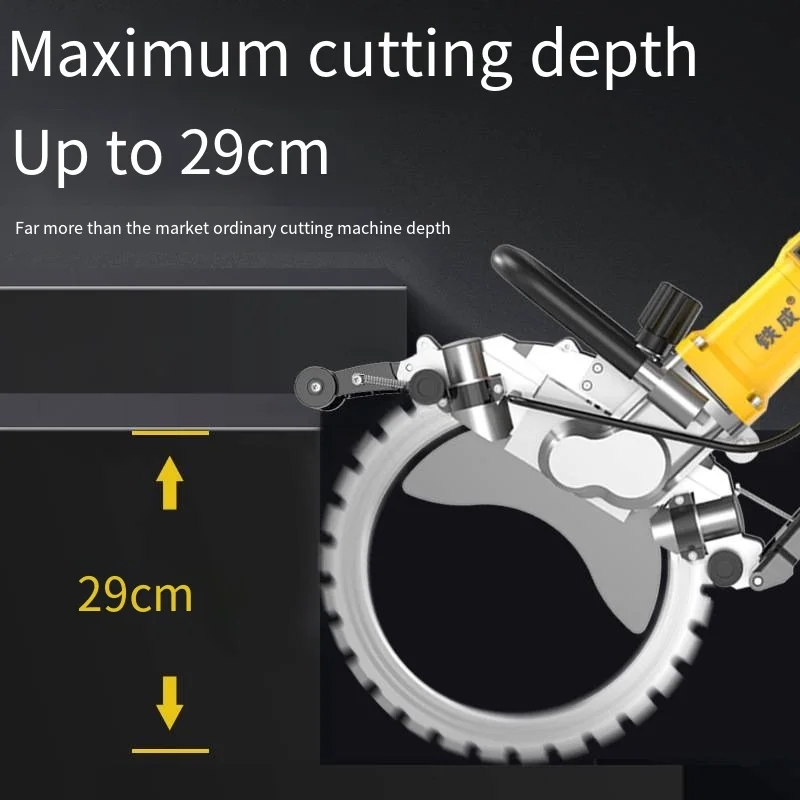 High Frequency Ring Saw, High-Power Concrete Wall Cutting Machine, Multifunctional Stone Electric Tool Tiling Tools   413 4