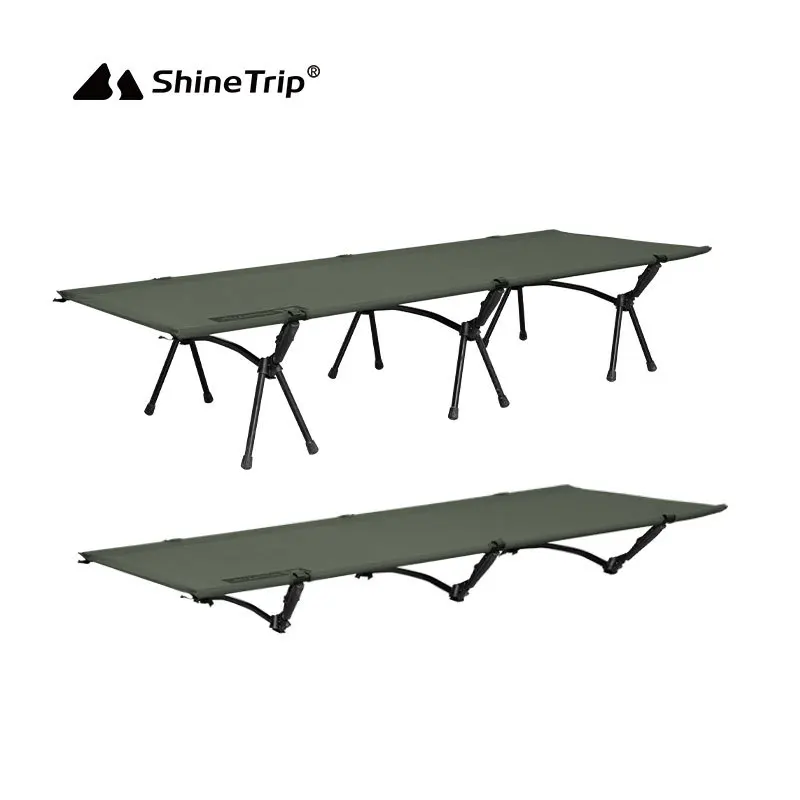 ShineTrips lettino da campeggio per adulti pieghevole portatile da campeggio  all'aperto Picnic viaggi letto per dormire cuscinetto regolabile 150kg  캠용용품| | - AliExpress