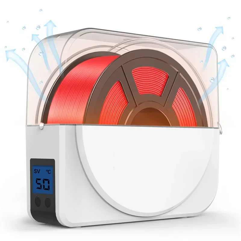 

Creative 3D Printer Spare Parts Filament Box Filaments Drying Storage Holder Filament Dryer PLA ABS PTEG Materials Case EU US AU