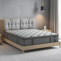 12 Inch Mattress, Medium Firm Hybrid Mattress in a Box, Pressure Relief Memory Foam, Breathable Knitted Cover 1
