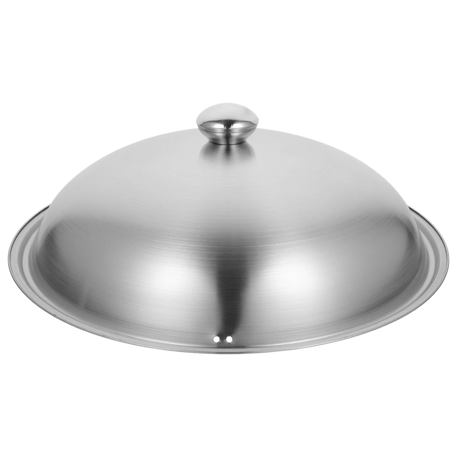 

1x Rustproof Reusable Knob Design Universal Pan Lid Frying Pan Lid Wok Lid for Home