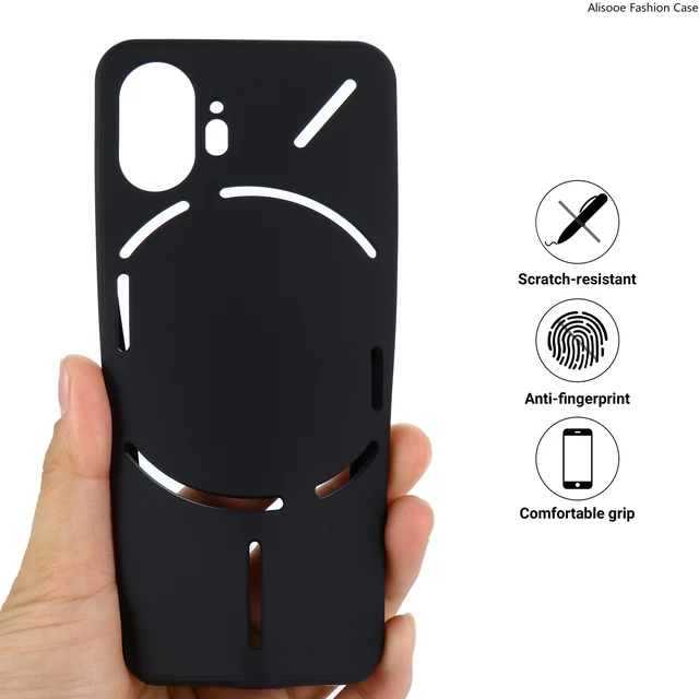 With Silicone Strap Funda for Nothing Phone 2 1 Case Liquid