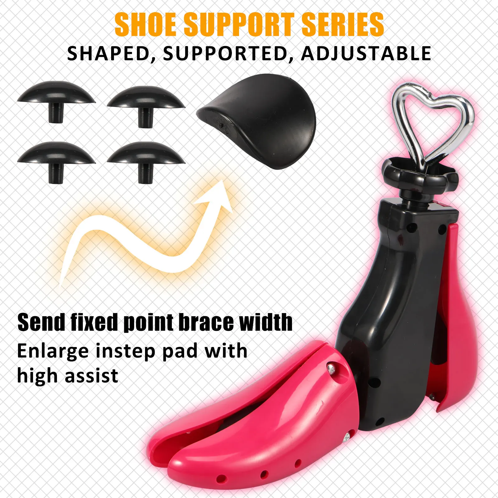 1/2Pcs Universal Shoe Stretcher Adjustable Boot Stretcher PC Sneaker Shoe Widener shoe stretcher