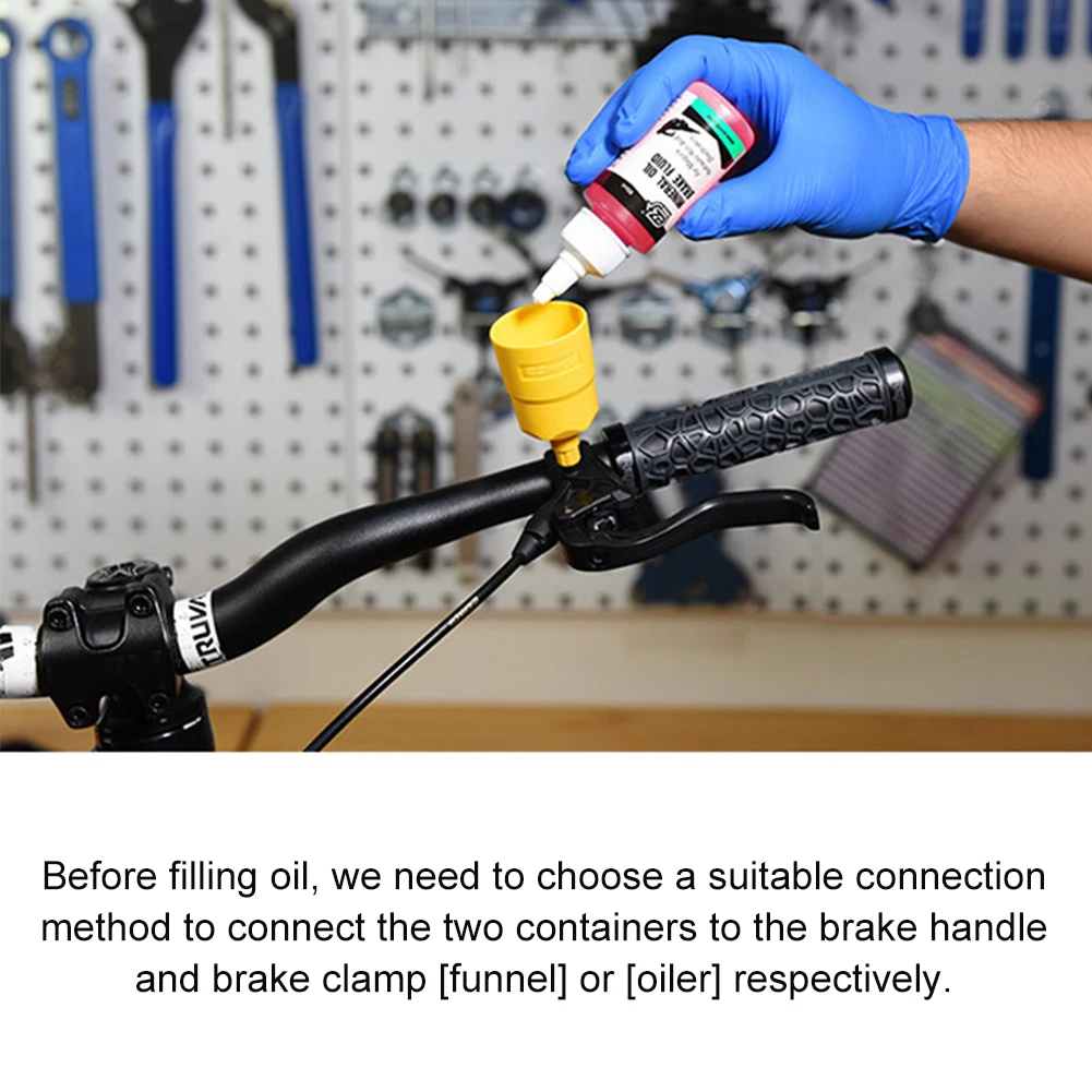 filling shimano hydraulic brakes