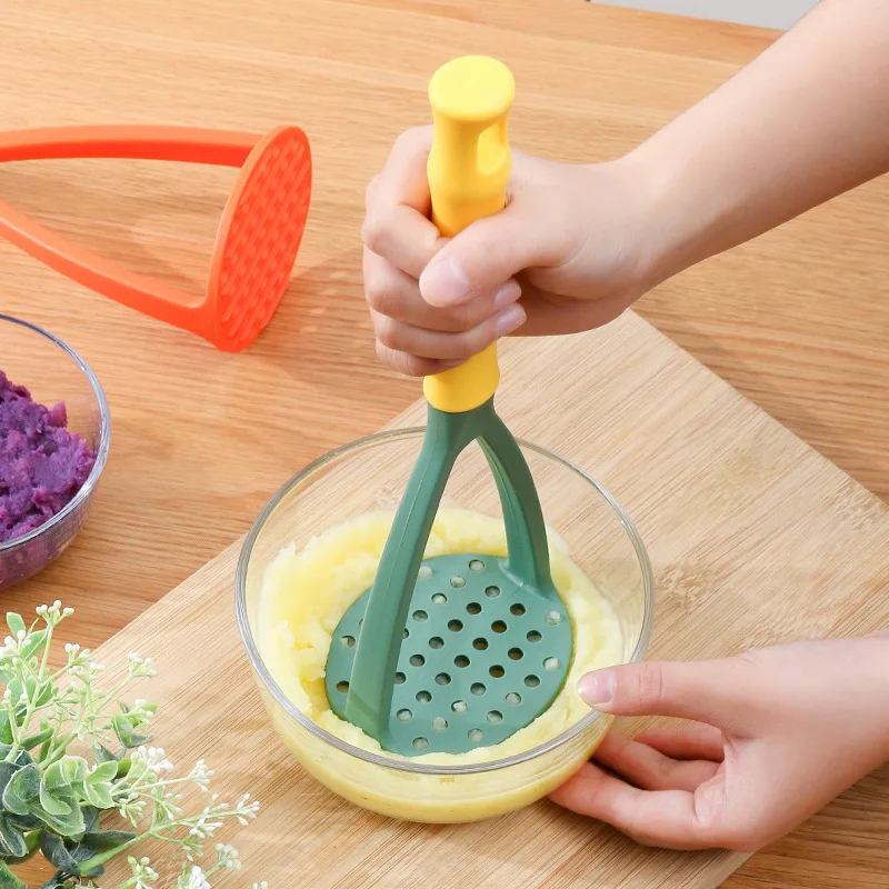 Convenient Manual Mud Press Comfortable Grip Potato Masher Press