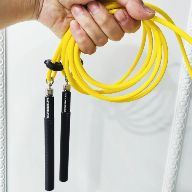 ANTI COLD ALLOY ROPE (PVC +PU )no limit 360 rotate bearing jump rope 6mm rope cord no tangle skip ropE ANTI COLD ALLOY ROPE (PVC +PU )no limit 360 rotate bearing jump rope 6mm rope cord no tangle skip ropE