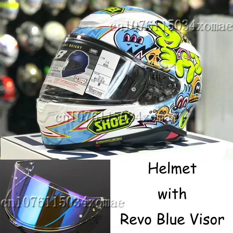 Shoei Z8 RF-1400 NXR2 MURAL TC-10 Full Face Motorcycle Helmet