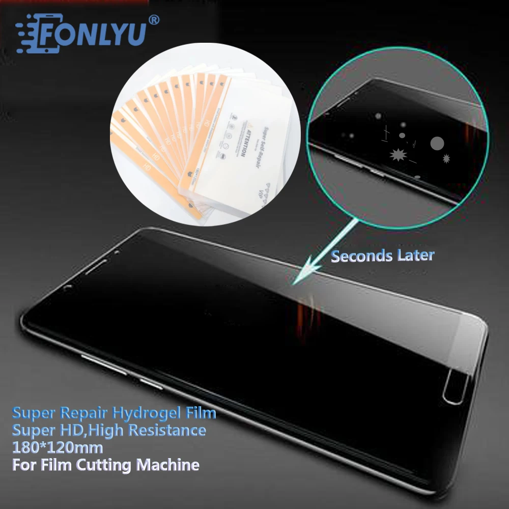 FONLYU Super Self Healing Hydrogel Film Hydrogel Sheet For peliculas Cutting Plotter Phone Glass Screen Protector For iphone 14