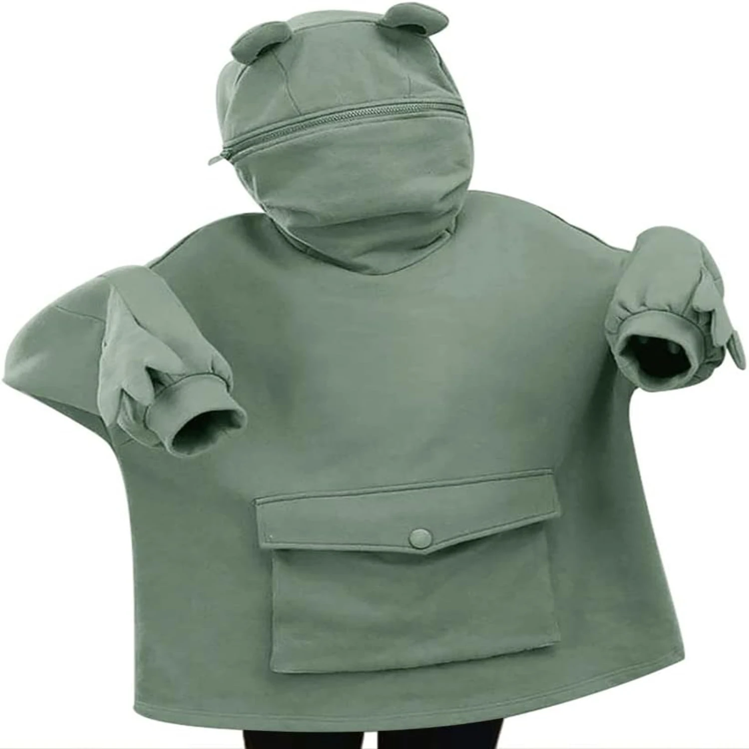 Cozy, Cute and Casual Women's & Girls' Hoodies with Large Pocket, Zipper Mouth and Hooded Pullover for Ultimate Comfort Styl