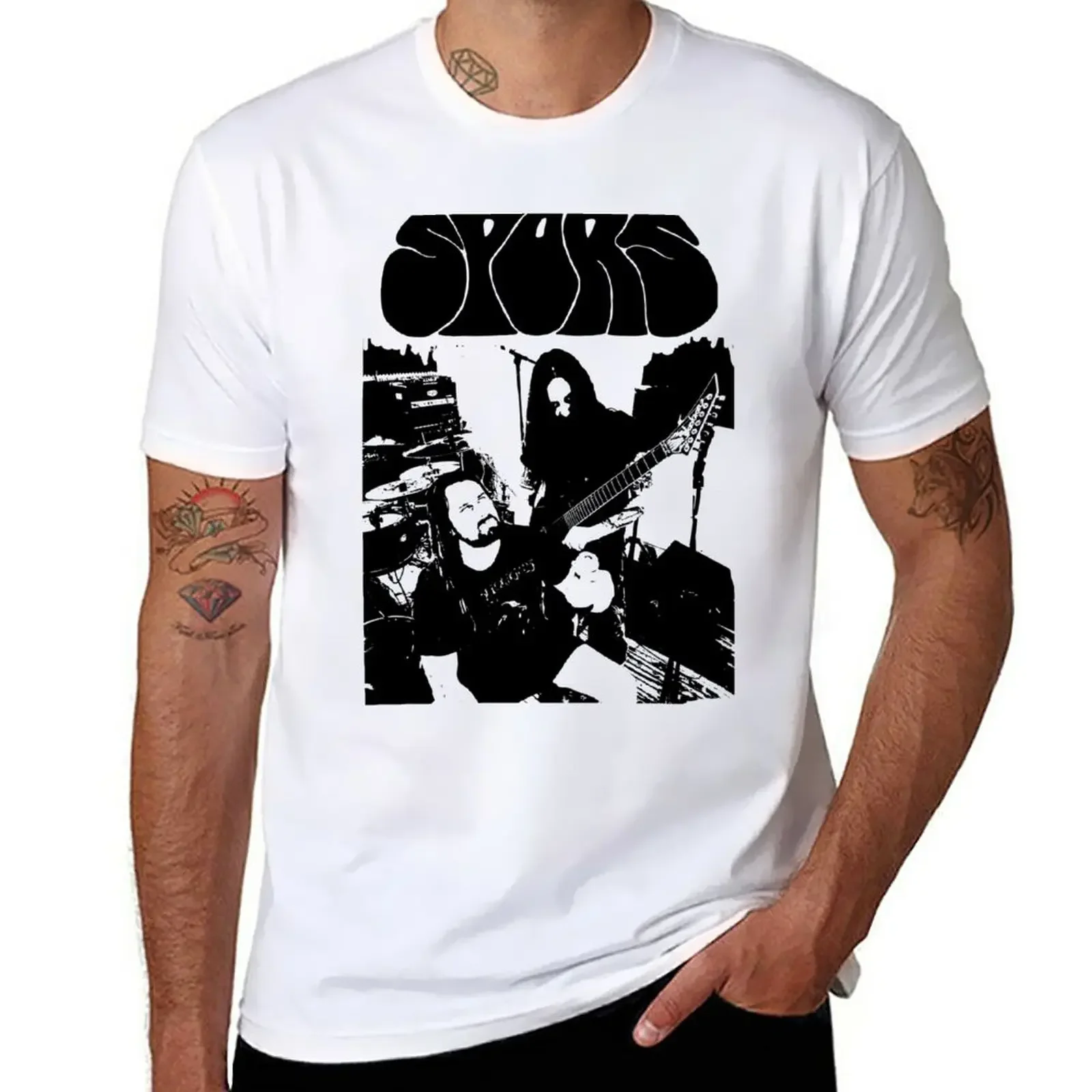 

SPORS - FLOOK AND ANDY T-Shirt plus sizes hippie clothes mens graphic t-shirts