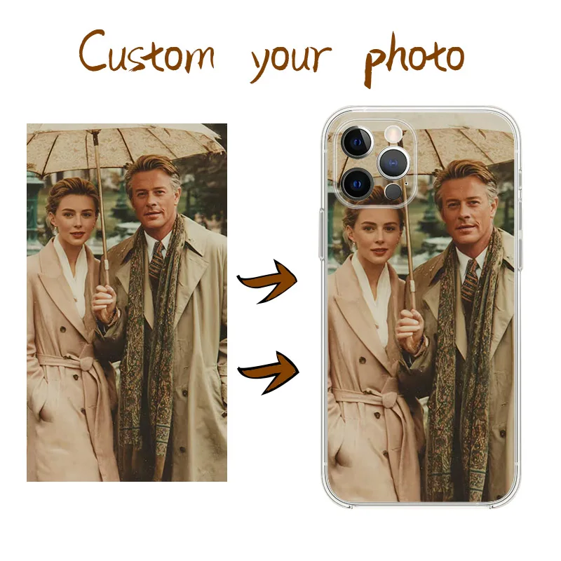 Customized Lovers Photo Personalized Soft Phone Case