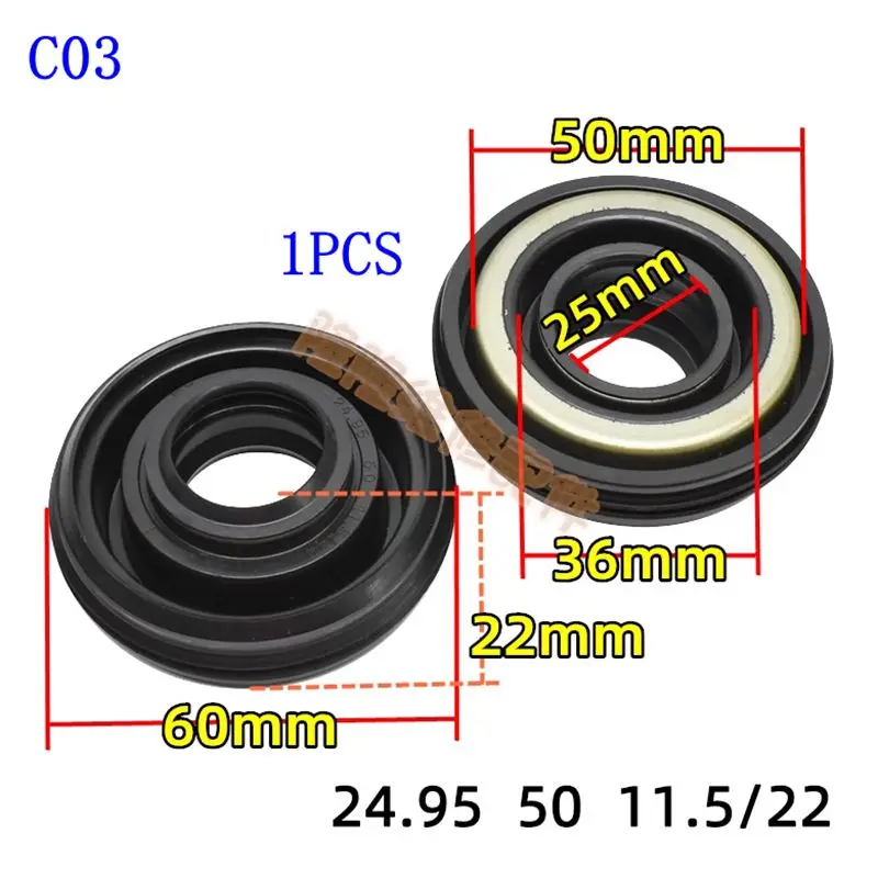 washing machine Water seal 24.95 50 11.5/22 Oil seal Sealing ring parts