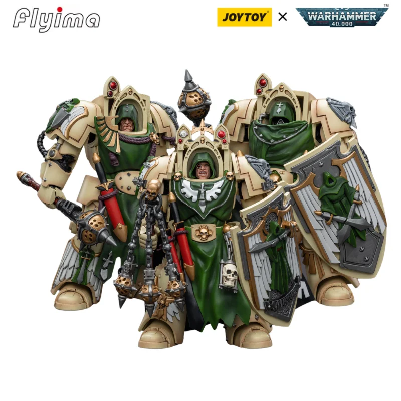 [Pre-Ordine] Joytoy Warhammer40K 1/18 Action Figure Dark Angels Deathwing Knight3Pcs Regalo Modello Militare Anime Spedizione Gratuita