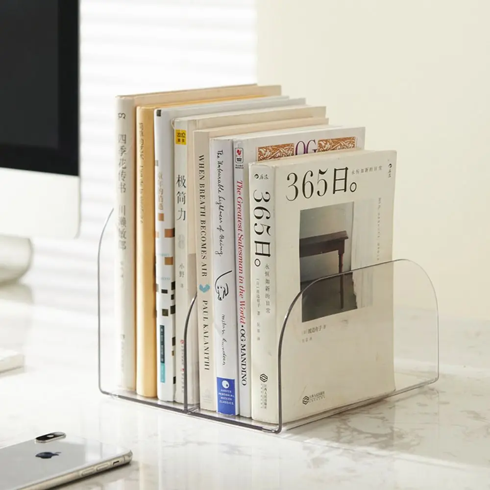 

1PC Desktop Bookshelf Books Stand Holder Desktop Storage Organizer Shelf
