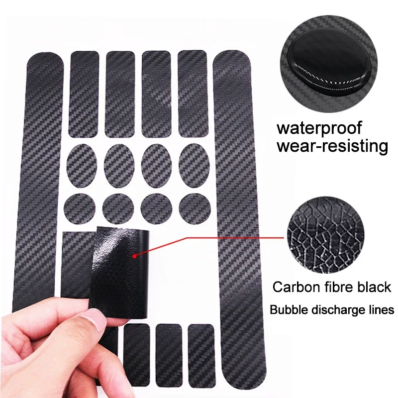 Bike Chain Sticker Bicycle Sticker Chain Guard Stickers MTB Road Bike Frame Fork Anti-Rub Protection Safety Tape Film Anti-scratch