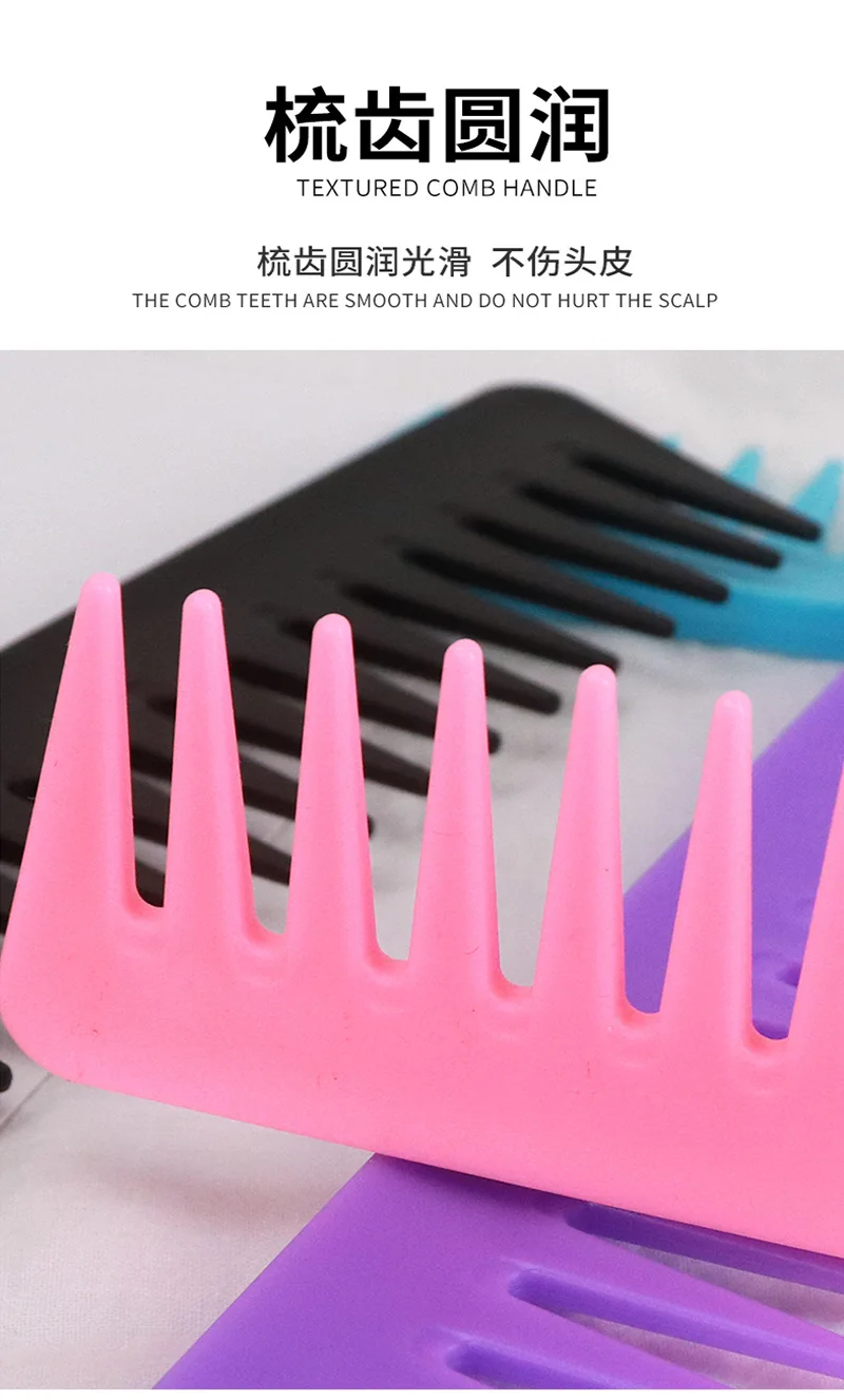 Description Picture 4 of itemComb Set Hair Styling Special Pointy Tail Beating Double Headed Brush Eyebrow Long Barber Makeup Updo  Hair Salon Tools Children