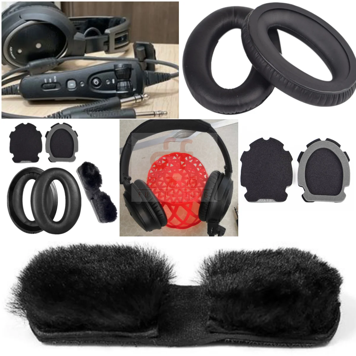 Cuffie Di Ricambio Per Cuffie Per Cuffie Per Aviazione Bose X A10 A20 Cuscini Cuffie Per Auricolari