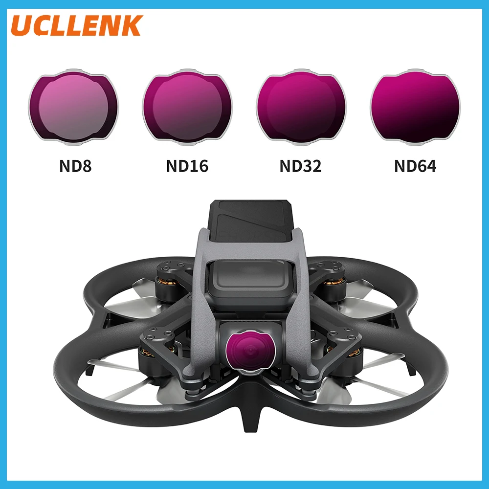New For Dji Avata Drone Filter Kit Nd Filter Uv Kit (nd8/16/32/64) For
