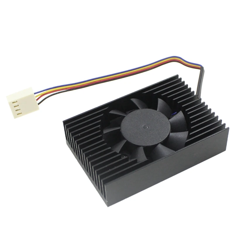 선풍기 열 전도성 방열판 모듈, Jetson Nano B01 2GB 냉각 선풍기, 5V 알루미늄 합금 방열판