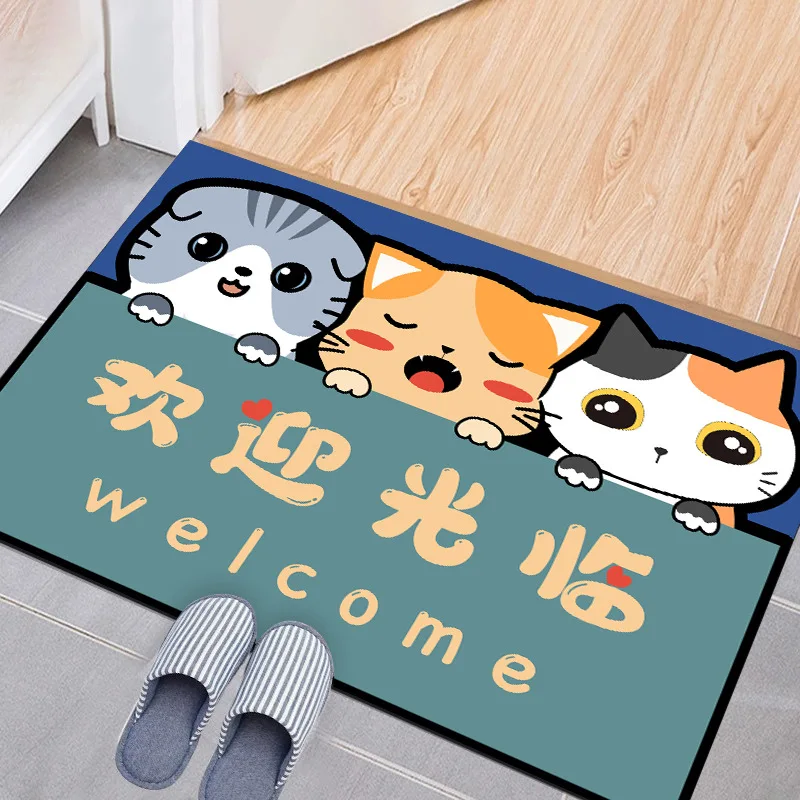 

Entrance Floor Mat Entrance Bathroom Toilet Absorbent Carpet Non Slip Mat Household Foot Mat Door Mat
