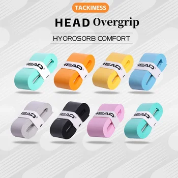 5PCS HEAD Tennis Overgrips Sweatband Absorption Grip Tennis Racket Hand Glue PU Anti-slip Racket Handle Strap Sweat Absorbent 1
