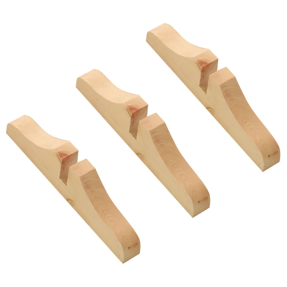 

Folding Room Divider Stand Screen Panel Feet Wood Base Partition Base Support Leg