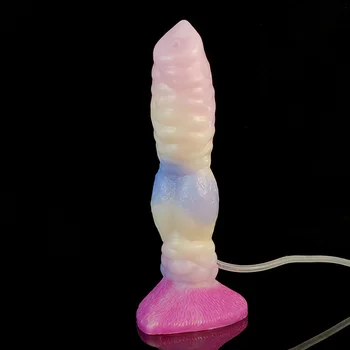 YOCY Silicone Ejaculating Fantasy Knot Dildo Sex Toy For Women Vaginal Massager Anal Plug Men Masturbators Adult 18+ Sex Shop 3