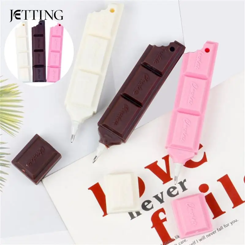 

1 Piece Lytwtw's Cute Kawaii Chocolate Office School Supplies Creative Roller Ballpoint Pen Novelty Funny Sweet Lovely Cookie